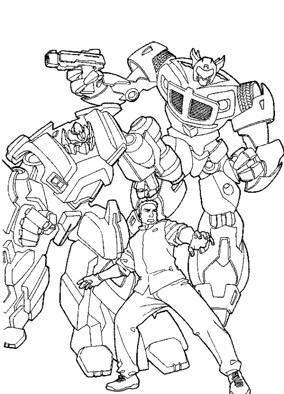 Coloriage Transformers gratuit à imprimer liste 40 à 60