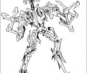 Coloriage Transformers Fallen