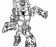 Coloriage Transformers humoristique