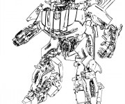 Coloriage Transformers Prime bumblebee