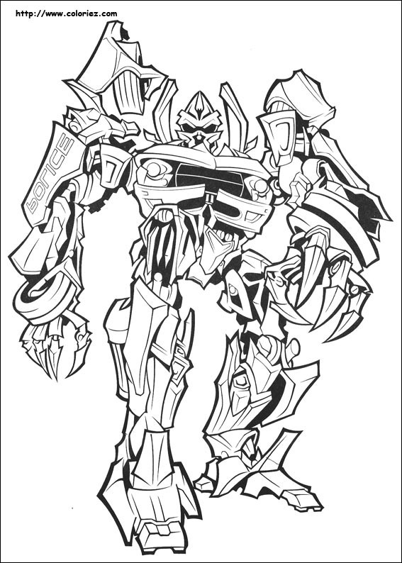 Coloriage et dessins gratuits Transformers Rampage à imprimer
