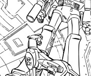 Coloriage Transformers Robot