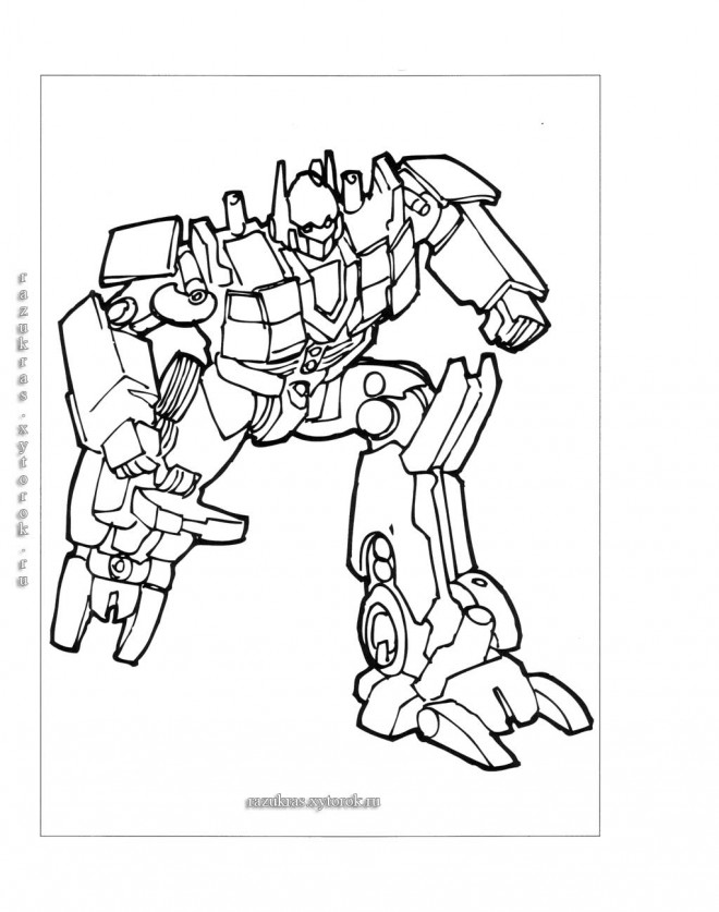 Coloriage et dessins gratuits Transformers Sidewipes à imprimer