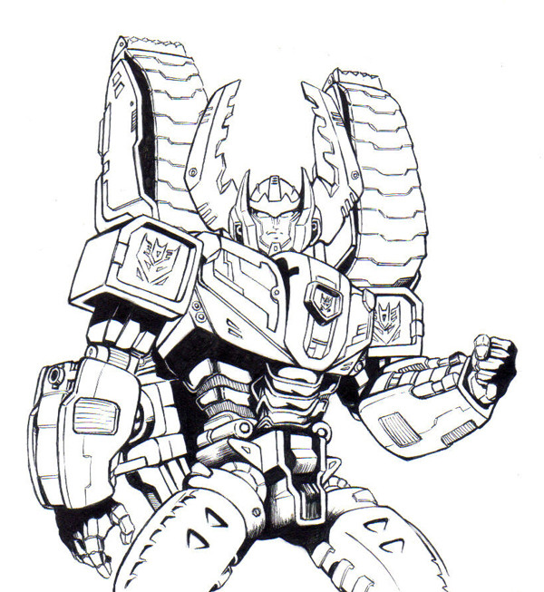 Coloriage et dessins gratuits Transformers Starscream à imprimer