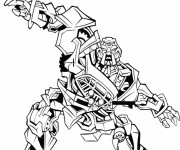 Coloriage Transformers Vectoriel