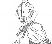 Coloriage Ultraman Alien