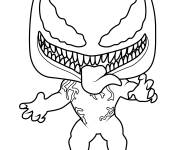 Coloriage Funko Pop Venom en ligne
