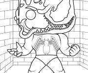 Coloriage Funko Pop Venom pour enfants