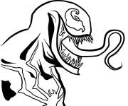Coloriage L'impitoyable Venom