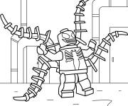 Coloriage Lego Venom dr&ocirc;le de bande anim&eacute;