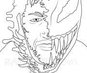 Coloriage Masque de Venom