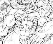 Coloriage Venom anti-stress