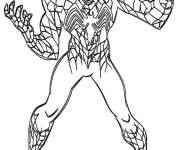 Coloriage Venom confus