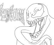 Coloriage Venom de Marvel