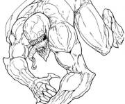 Coloriage Venom effrayant