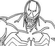 Coloriage Venom en couleurs