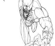 Coloriage Venom en ligne pour enfants