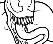 Coloriage Venom imprimable