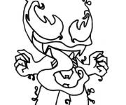 Coloriage et dessins gratuit Venom petit drole à imprimer