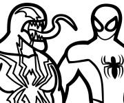 Coloriage Venom Spiderman