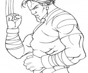 Coloriage Wolverine de X-Men