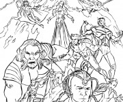 Coloriage X-Men 3 Affiche