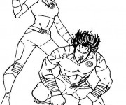 Coloriage X-Men Cartoon