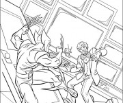 Coloriage X-Men dessin anim&eacute;