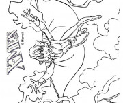 Coloriage X-Men Marvel