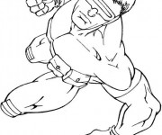 Coloriage X-Men Scoot facile