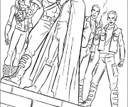 Coloriage X-Men stylis&eacute;
