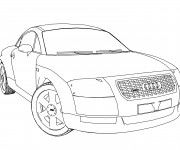 Coloriage Audi A1