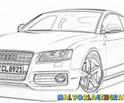 Coloriage Audi A4