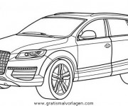 Coloriage Audi Q8 4x4