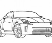 Coloriage Audi sport en ligne
