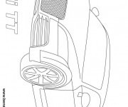 Coloriage Modèle Audi TT