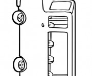 Coloriage et dessins gratuit Autobus en ligne à imprimer