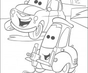 Coloriage Autos Disney