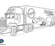 Coloriage Camion Mack Disney