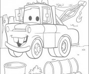 Coloriage et dessins gratuit Camionnette Martin à imprimer