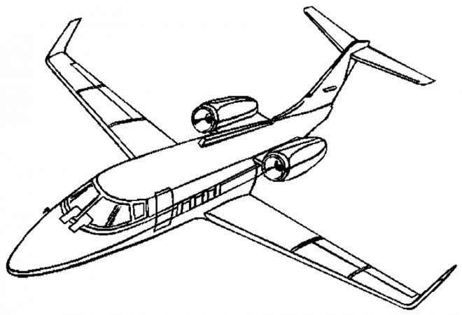 Coloriage Avion De Chasse Rafale Dessin Gratuit à Imprimer