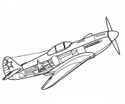 Coloriage Avion de Guerre 14-18