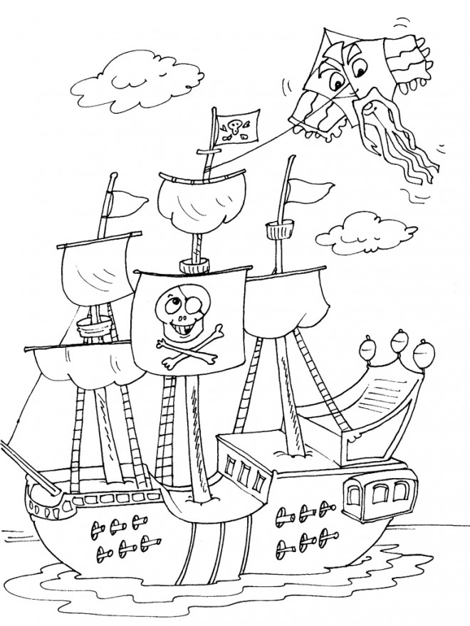 Coloriage A Imprimer Pirate