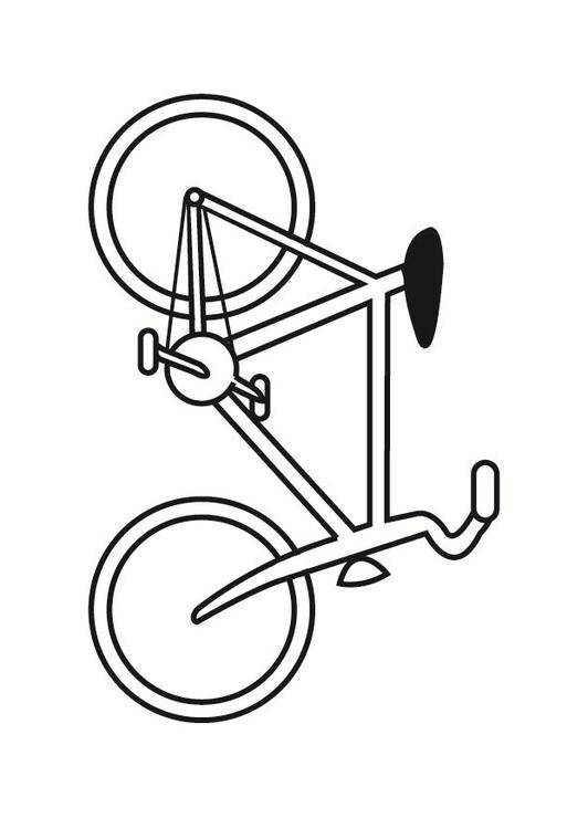 dessin bicyclette facile