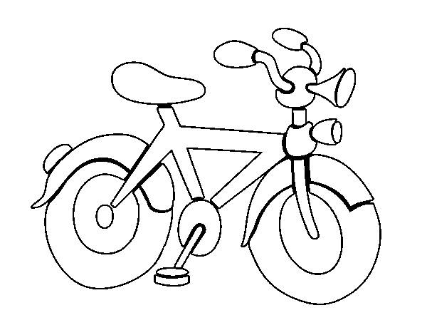 Coloriage et dessins gratuits Vélo de route facile à imprimer