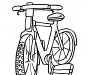 Coloriage Vélo gratuit