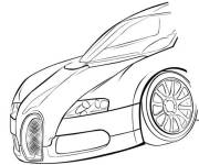 Coloriage Bugatti en ligne