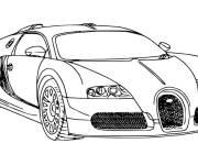 Coloriage Bugatti GS