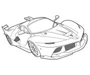 Coloriage et dessins gratuit Bugatti PS à imprimer