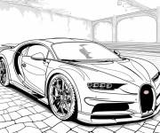 Coloriage Chiron adorable gar&eacute;e